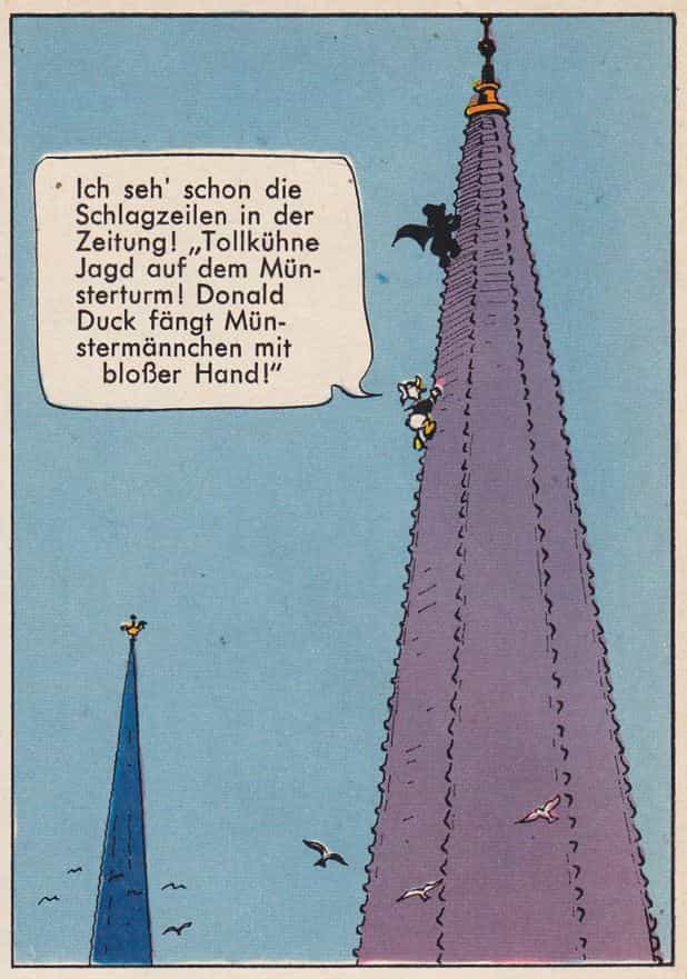 Donald weit weg